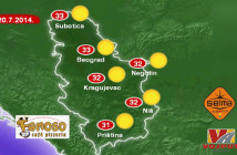 K23TV - VREMENSKA PROGNOZA - 2014-07-20